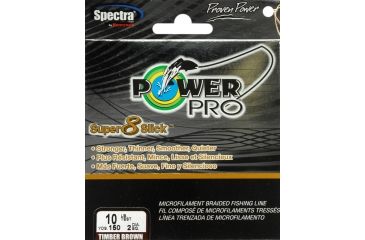Image of Power Pro Super 8 Slick Timber Brown 150 yds.  - 10 lb. Test, Brown 067203