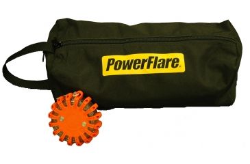 Image of Powerflare Large Storage Carry Bag for PF-200 Safety Lights - Holds up to 18 Units, Black BAG18-BK-HD