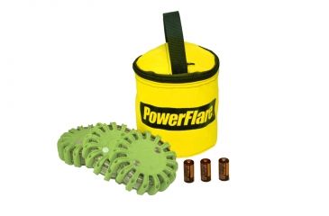 Image of Powerflare PF-200 Softpack,  3 Safety Lights,Infrared LED,Yellow Bag,3 Batteries, Olive Drab Shell SP3Y-I-OD