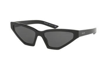 Image of Prada MILLENNIALS PR12VS Sunglasses 1AB5S0-57 - , Dark Grey Lenses
