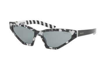 Image of Prada MILLENNIALS PR12VS Sunglasses 4433C2-57 - , Grey Lenses