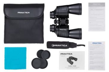 Image of Praktica Falcon 12x50 Binoculars, Black PRA081