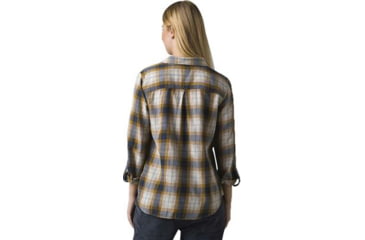 Image of prAna Alfie Flannel - Women's, Small, Latte, 1962591-253-S