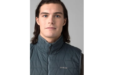 Image of prAna Alpine Air Vest - Men's, Large, Grey Blue, 1968591-400-L
