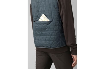 Image of prAna Alpine Air Vest - Men's, Large, Grey Blue, 1968591-400-L