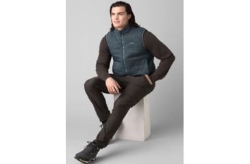 Image of prAna Alpine Air Vest - Men's, Large, Grey Blue, 1968591-400-L