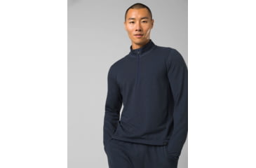 Image of prAna Altitude Tracker 1/4 Zip II - Mens, Nautical, Extra Large, 1972591-400-ST-XL