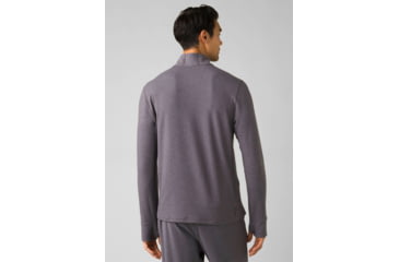 Image of prAna Altitude Tracker 1/4 Zip - Mens, Heather Grey, Small, 1963891-020-ST-S