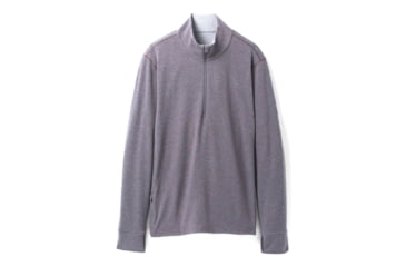 Image of prAna Altitude Tracker 1/4 Zip - Mens, Heather Grey, Small, 1963891-020-ST-S