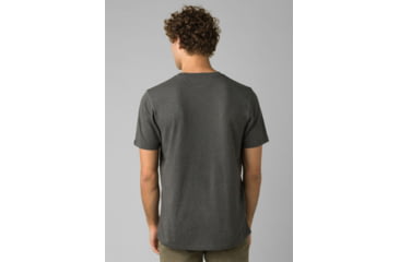 Image of prAna Bear Squeeze Journeyman 2 T-Shirt, Charcoal Heather, Large, 1966821-001-ST-L