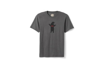 Image of prAna Bear Squeeze Journeyman 2 T-Shirt, Charcoal Heather, Large, 1966821-001-ST-L