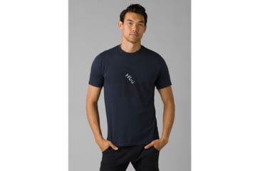 Image of prAna Bear Squeeze Journeyman 2 T-Shirt, Nautical Heather, Small, 1966821-400-ST-S