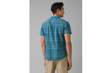 Image of prAna Benton Shirt - Mens, Blue Waters, M, 1970201-400-ST-M