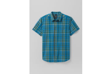 Image of prAna Benton Shirt - Mens, Blue Waters, M, 1970201-400-ST-M