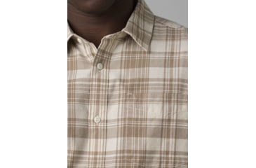 Image of prAna Benton Shirt - Mens, Chalk, L, 1970201-100-ST-L