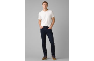 Image of prAna Bridger Slim Tapered Jean Jeans, 32 Inseam, Indie Blue, 34, 1964791-400-32-34