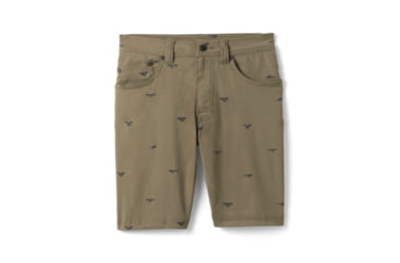 Image of prAna Brion Short 11 Inseam Shorts, Slate Green Crux Rock, 33, M3BN11117-SGCR-33