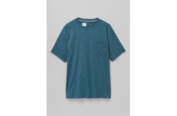 Image of prAna Calder Short Sleeve Pocket Top - Mens, Bluefin, L, 1969381-400-L