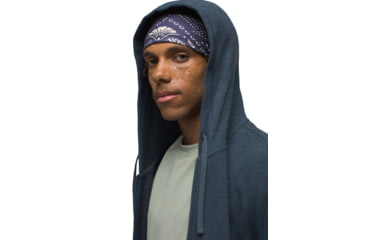 Image of prAna Cardiff Fleece Full Zip - Mens, Dark Sky Heather, Medium, 1968001-400-M