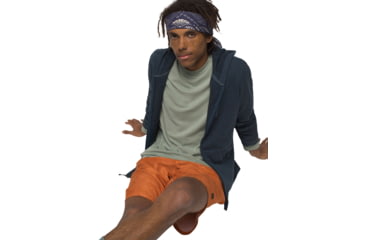 Image of prAna Cardiff Fleece Full Zip - Mens, Dark Sky Heather, Large, 1968001-400-L