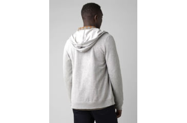Image of prAna Cardiff Fleece Full Zip - Men's, Large, Heather Grey, 1968001-020-ST-L