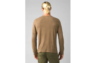 Image of prAna Cardiff Long Sleeve Pocket T-Shirt - Men's, Large, Bed Rock Heather, 1967971-250-SL-L