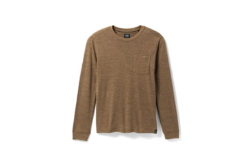 Image of prAna Cardiff Long Sleeve Pocket T-Shirt - Men's, Large, Bed Rock Heather, 1967971-250-SL-L