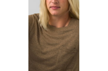 Image of prAna Cardiff Short Sleeve Pocket T-Shirt - Men's, Large, Bed Rock Heather, 1969891-250-SL-L