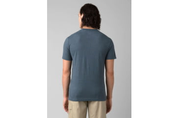 Image of prAna Cardiff Short Sleeve Pocket T-Shirt - Men's, Extra Large, Deep Stellar Heather, 1969891-402-SL-XL