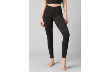 Image of prAna Chakara 7/8 Legging - Womens, Dark Iron Wild, Small, 1972201-020-S