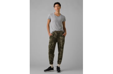 Image of prAna Cozy Up Ankle Pant Pants, Sage Camo, Small, 1961271-301-S