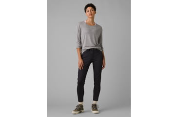 Image of prAna Dollia Ankle Pant Pants, Charcoal, 4, 1961501-020-4