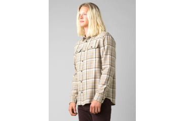 Image of prAna Edgewater Shirt - Men's, Large, Chalk, 1964351-100-SL-L