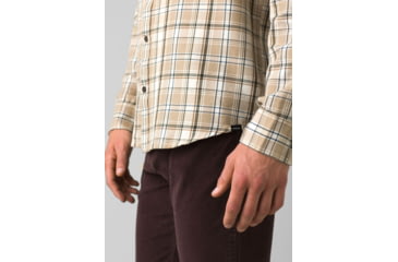 Image of prAna Edgewater Shirt - Men's, Large, Chalk, 1964351-100-SL-L