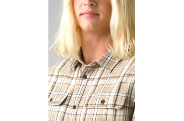 Image of prAna Edgewater Shirt - Men's, Large, Chalk, 1964351-100-SL-L