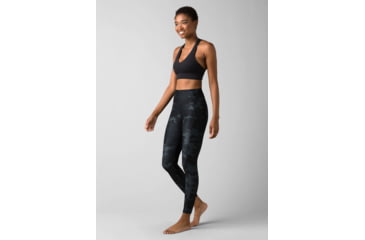 Image of prAna Electa Legging II Printed - Women's, Small, Multi Black Camo, 1972051-001-S