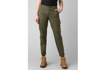 Image of prAna Elle Cargo Pant - Womens, Cargo Green, 2, 1968351-300-RG-2