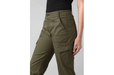 Image of prAna Elle Cargo Pant - Womens, Cargo Green, 2, 1968351-300-RG-2