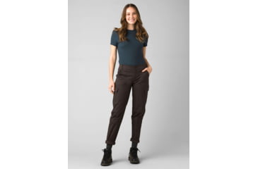 Image of prAna Elle Cargo Pant - Womens, Dark Iron, 0, 1968351-020-RG-0