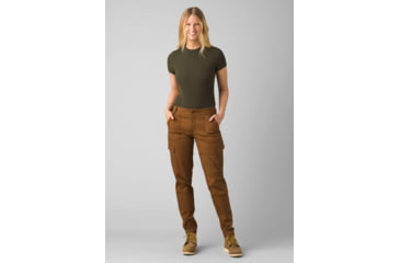 Image of prAna Elle Cargo Pant - Womens, Sepia, 4, 1968351-201-RG-4