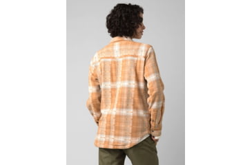 Image of prAna Emerick Lined Flannel - Women's, Large, Embark Brown, 1967061-200-L