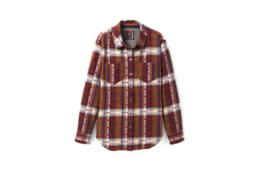 Image of prAna Emerick Lined Flannel - Women's, Small, Rhubarb, 1967061-600-S
