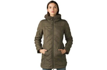 Image of prAna Esla Coat, Slate Green, Large, 1962151-300-L