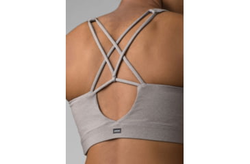 Image of prAna Everyday Bra - Womens, Heather Grey, Extra Small, 1963111-021-XS