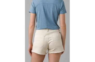 Image of prAna Foundation Short Sleeve V-neck - Womens, Sea Mist Heather, S, W11170142-402-S