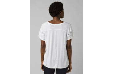 Image of prAna Foundation Slouch Top - Womens, White, M, 1963841-100-M
