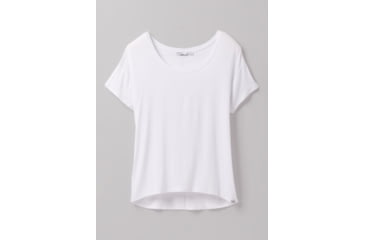 Image of prAna Foundation Slouch Top - Womens, White, M, 1963841-100-M