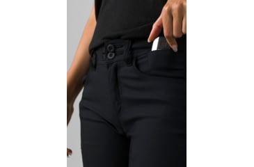 Image of prAna Halle Straight Pant II - Womens, Black, 8, 1971031-001-RG-8