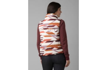 Image of prAna Hellebore Vest - Women's, Small, Rose Hips Geo, 1970021-650-S