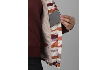 Image of prAna Hellebore Vest - Women's, Small, Rose Hips Geo, 1970021-650-S